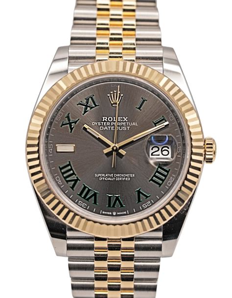 rolex datejust 41 herren gold|2021 Rolex Datejust 41 mm.